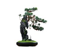 Arboles Artificiales Árbol de bonsái Artificial Estilo Chino, Planta Falsa simulación Pino Falso en Maceta cerámica Pino simulado