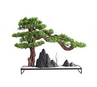 Árboles Artificiales Bonsái Artificial, árbol de enebro, Planta de rocalla, bonsái, Plantas Artificiales de Interior para el hogar, Oficina, decoración de escaparate Interior, Plantas en macetas