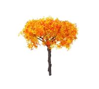Árboles de escamas para diorama, 5 piezas de paisaje artificial de 4 cm, árbol rosa, sauce, flores en miniatura, decoración de casas de jardín, accesorios de micropaisajismo, estilo 5