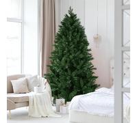 Árboles de Navidad, Abeto verde artificial navideño sin luces, de PE(6FT)