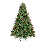 Árboles de Navidad Árbol de Navidad Artificial Árbol de Navidad Full Xmas Decoraciones de árboles de Navidad Pequeñas 4 pies 5 pies 6 pies 7 pies 8 pies Cones de Pino Rojo Pino Mixto Pino Mixto