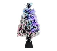 Árboles de Navidad con luces, árbol de Navidad artificial iluminado que cambia de color, árbol falso de decoración navideña, árbol de Navidad artificial, centros de mesa de Navidad, suministros de