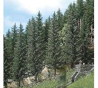 Árboles De Pino Realistas 55Mm (Paquete De 2) HO/N/TT/O Gauge Busch 6131