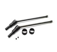 Árboles De Transmisión Compatible con JLB para Racing para Cheetah 11101 J3 para Speed 1/10 RC Car Upgrade Parts 2 Piezas Eje De Transmisión De Metal CVD EA1061