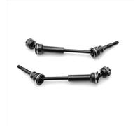 Árboles De Transmisión Compatible con Traxxas para Slash para Hoss 4x4 1/10 Piezas De Repuesto para Coche RC: 2 Ejes De Transmisión Delantero Y Trasero De Acero CVD
