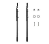 Árboles De Transmisión Para Axial Para Scx10-Ii 90046 90047 Para Wrangler 1/10 RC Car Para Ejes Universales AR44 Junta Delantera Trasera Eje Transmisión CVD Dogbone(2PCS rear)