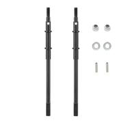 Árboles De Transmisión Para Axial Para SCX10-II Ejes 90046 90047 AR44 Para Wrangler 1/10 RC Coche Eje Transmisión CVD Junta Delantera Trasera Para Universal Dogbone(2PCS rear)