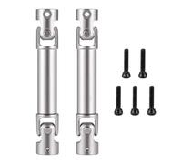 Árboles De Transmisión Para FMS Para FCX18 Para LC80 1/18 RC Car Upgrade Accesorios Piezas Junta De Eje Transmisión De Acero Inoxidable Para Plata