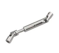 Árboles De Transmisión Para MN82 LC79 Para MN78 1/12 RC Car Piezas De Repuesto De Acero Al Carbono Junta Transmisión Para Universal(Silver,1PCS)