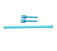 Árboles De Transmisión Para Tamiya Para TT02 Para TT02B 54501 54502 RC Piezas Coche Accesorios Aleación Aluminio Transmisión Principal Hélice Eje Transmisión Central Copa Unión(Blue)
