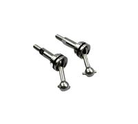 Árboles De Transmisión Para Wltoys K969 K979 K989 K999 P929 P939 1/28 RC Car Upgrade Parts 1 Par CVD Delantero O Trasero Metal Transmisión Eje Junta Para Universal(Silver)