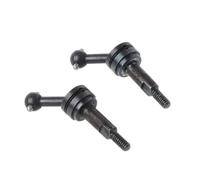 Árboles De Transmisión Para Wltoys K969 K979 K989 K999 P929 P939 1/28 RC Car Upgrade Parts 1 Par CVD Delantero O Trasero Metal Transmisión Eje Junta Para Universal(Black)