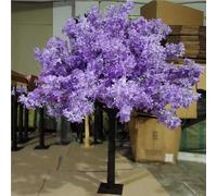 Árboles Flores de Cerezo Artificial Árbol de los Deseos Falso Estilo Japonés Ventana de Hogar Salon Hotel Decoración Interior Paisajismo Interior Exterior,03,2x1m