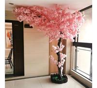 Árboles Flores de Cerezo Artificiales Árbol de los Deseos Falso Estilo Japonés Ventana de Hotel Decoración Interior Paisajismo Interior Exterior,02,1.2x0.8m