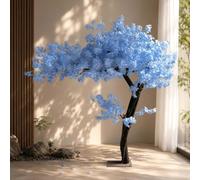 Árboles Flores de Cerezo Artificiales Blancos Árbol de los Deseos Falso Estilo Decoración De Flor De Falsa Hecha A Mano para Bodas Eventos Fiestas En,03,300×160cm