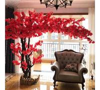 Árboles Flores de Cerezo Artificiales Planta Grande Decoración De Flor De Seda Falsa Hecha A Mano para Hogar Decoración Bodas En Interiores y Exteriores,02,1.8x1.5m