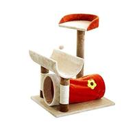 Árboles para gatos Marco de escalada creativo para gatos Túnel para gatos Plataforma de salto duradera para gatos Árbol para gatos Poste rascador para gatos Suministros para gatos, postes Casa de