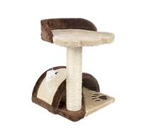 Árboles para Gatos Marco de Escalada para Gatos Nido para Gatos pequeños Plataforma de Salto para Gatos Puente de Arco de sisal Placa rascadora para Gatos Poste rascador para Gatos para Mascotas
