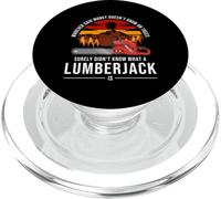 Arborist Chainsaw Man Leñador PopSockets PopGrip para MagSafe