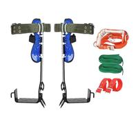 Arborist Spurs Set - Tree Gaffs Gear, Climber Spurs | Professional Climbing Spur Kit, Safety Strap Equipment, Forestry Climb Gaffs for Orchard Harvest, Garden Orchard Fruit Picking Tree Work Tools