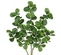 Arborus Ramas artificiales verdes como ramas artificiales reales para jarrón, ramas decorativas de plantas artificiales verdes para boda, interior, casa, oficina, mesa, jarrón, decoración