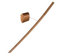 ARBOVE Bokken de práctica Kendo de 103cm,Katana de bambú Natural,Espadas samuráis de Madera Hechas a Mano para decoración de Regalo Cosplay