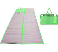 ARBUTUS Alfombra de Playa Esterilla Playa, Manta de Picnic con asa de Transporte y Compartimento para Guardar Libro, Gafas de Sol, Crema Solar, Ideal para Playa, Piscina o Jardin (170x70cm, Verde)
