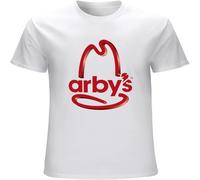 Arby's Ideas Men's T Shirt Unisex tee Clothing White L
