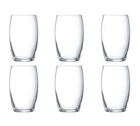 ARC 6 Vasos La Cave De Vidrio Transparente Cl 36