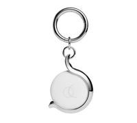 Arc Pulse Soporte para AirTag - Funda Premium de Aluminio Aeroespacial para Apple AirTag, Diseño Abierto Minimalista, Protección Antirrayas, Accesorio Ligero para Llaves y Bolsos