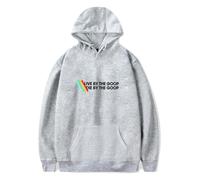 ARC Raiders Merch Live By The Goop Die By The Goop - Sudadera con capucha de manga larga para videojuegos, unisex, divertida, casual, gris, 3XL