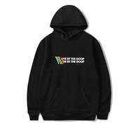 ARC Raiders Merch Live By The Goop Die By The Goop - Sudadera con capucha de manga larga para videojuegos, unisex, divertida, casual, Negro, 3XL