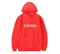 ARC Raiders Merch Live By The Goop Die By The Goop - Sudadera con capucha de manga larga para videojuegos, unisex, divertida, casual, rosso, XS