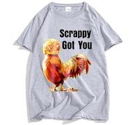 ARC Raiders Retro Graphic T-Shirt, 100% Cotton Unisex Game Merch, Crew Neck Short Sleeve for Men Women & Teens-Gray||s