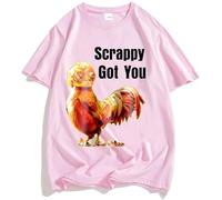 ARC Raiders Retro Graphic T-Shirt, 100% Cotton Unisex Game Merch, Crew Neck Short Sleeve for Men Women & Teens-Pink||XX_l