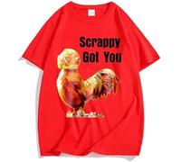 ARC Raiders Retro Graphic T-Shirt, 100% Cotton Unisex Game Merch, Crew Neck Short Sleeve for Men Women & Teens-Red||m