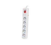 ARC5 REGLETA ELÉCTRICA 5M 5X 230V PL GRIS ARC5/50/B