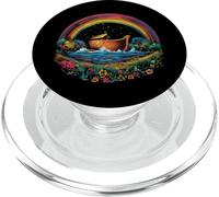 Arca de Noé Christian Rainbow Popart PopSockets PopGrip para MagSafe