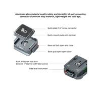 Arca Quick Release Kit Plate Camera Quick Mount for Zhiyun Stabilizer Tripod Slide Rail Quick Mount Buckle Base