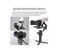 Arca Quick Release Kit Plate Camera Quick Mount for Zhiyun Stabilizer Tripod Slide Rail Quick Mount Buckle Base