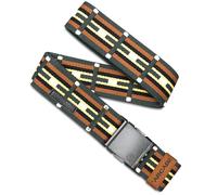 Arcade Belts A2 Adventure - Cinturón unisex, elástico, resistente, con hebilla sin metal, Standard (Up to 40"); 1.5" Wide