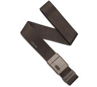Arcade Belts Adventure Mag Cinturón unisex: elástico resistente, hebilla sin metal, Aero - Marrón medio, Standard (Up to 40"); 1.5" Wide