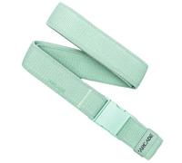 Arcade Belts - Cinturón de aventura delgado A2: elástico resistente, hebilla sin metal, Atlas - Menta, Standard (Up to 40"); 1.25" Slim Width