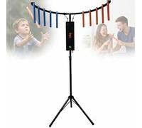 Arcade Catch Stick Game Machine Hand-Eye Coordination Reflex Trainer | Arcade Machine LED Light & Music Reaction, 10 Speeds, 6 Levels For Events, Rentals, Family Game Nights(Black)