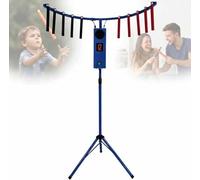 Arcade Catch Stick Game Machine Hand-Eye Coordination Reflex Trainer | Arcade Machine LED Light & Music Reaction, 10 Speeds, 6 Levels For Events, Rentals, Family Game Nights(Blue)