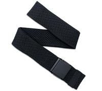 Arcade Cinturón Momentum de Belts, correa elástica Repreve, hebilla no metálica apta para viajes, Negro -, Standard (Up to 40"); 1.5" Wide