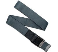Arcade Cinturones de movimiento para hombres y mujeres, micro ajustable, cinturón elástico ligero, cinturones casuales unisex, carbón/plomizo, Standard; Up to 40 inches