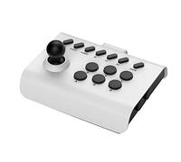 Arcade Fight Stick Juego Joystick Controlador para Nintendo Switch PS4 PS3 8bitdo Ultimate Pandora Box PC Xbox Android iOS Teléfono móvil (Blanco Negro)
