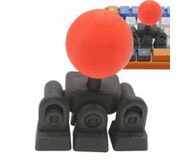 Arcade Joystick Keycaps - Replacement Button Caps For Fight Stick Controllers | Colorful ABS Arcade Style Tops, Precision Fit For Joysticks and Customization Mods For Arcades Setups