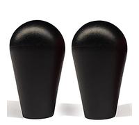 Arcade Joystick's Adaptador Oval, Balltop, Bate de Repuesto para Joystick Pandora para 2 Jugadores Arcade Joystick Kit de Sanwa Joystick MAME Jamma Part (Negro)